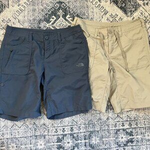 Two pairs The North Face Horizon Shorts, Size 8